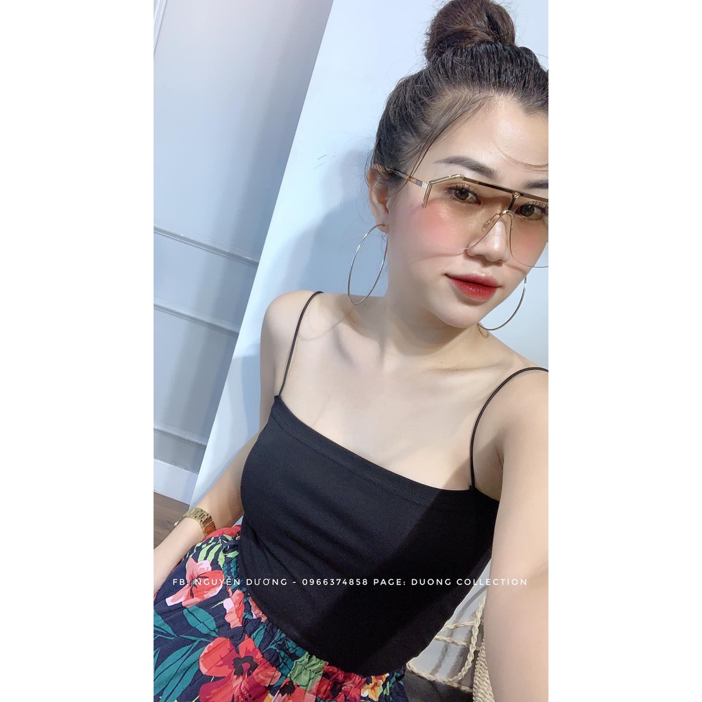 Áo Body Hai DâyDáng Ngắn 3 Màu