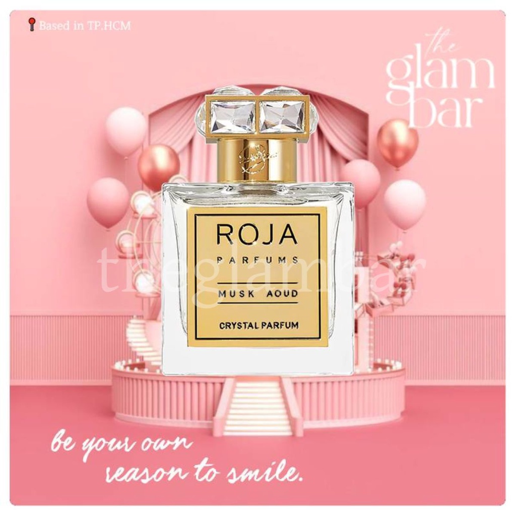 𝐭𝐡𝐞𝐠𝐥𝐚𝐦𝐛𝐚𝐫 ★ Nước hoa Roja Musk Aoud 5ml/10ml/20ml