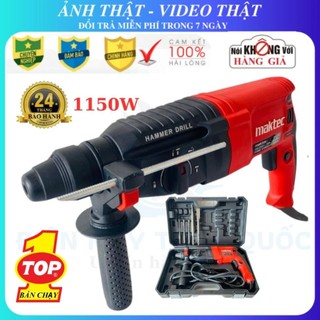 Máy khoan bê tông Maktek Công suất 1150W - Khoan đục bê tông lõi đồng 100%