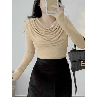 ÁO THUN VOAN LƯỚI CỔ ĐỔ