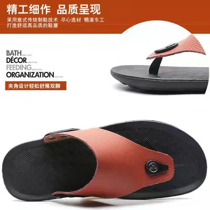 Dép Xỏ Ngón Đế Mềm Chống Trượt Thời Trang Mùa Hè Cho Nam
