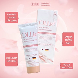 Kem tẩy lông OLLIE , tẩy lông vùng kín, nách, tay, chân, triệt lông an toàn không đau rát dung tích 50ml
