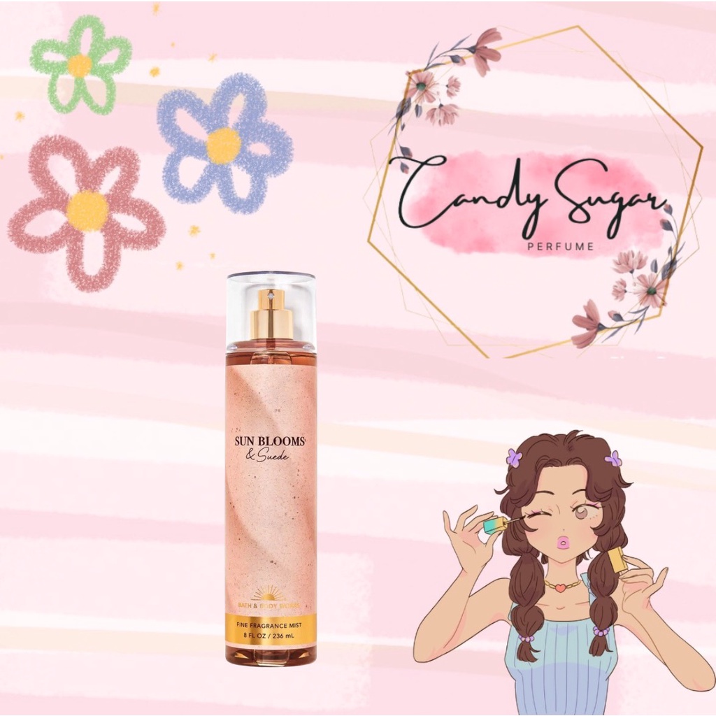 (NEW) Xịt Thơm Toàn Thân SUN BLOOMS & SUEDE BODY MIST