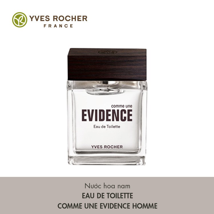 Nước Hoa Nam Yves Rocher Eau De Toilette Comme Une Evidence Homme 50ml