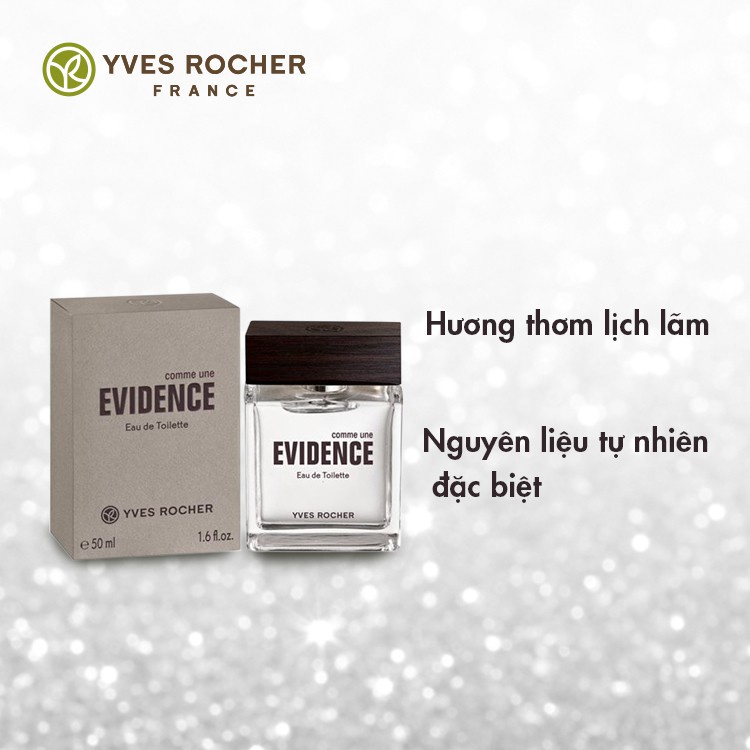 Nước Hoa Nam Yves Rocher Eau De Toilette Comme Une Evidence Homme 50ml