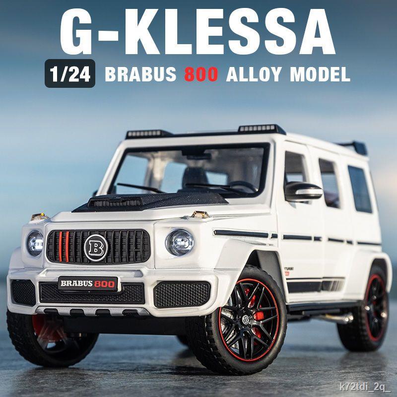 Xe Ô Tô Mercedes-Benz Big G Brabus G800 Hợp Kim Mô Hình 1:24 Cậu Bé Đồ Chơi Quà Tặng Trang Trí Mô Phỏng Mô Hình Xe Ô Tô