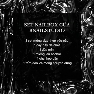 Nailbox 69 - Mẫu nailbox thiết kế B:nailstudio
