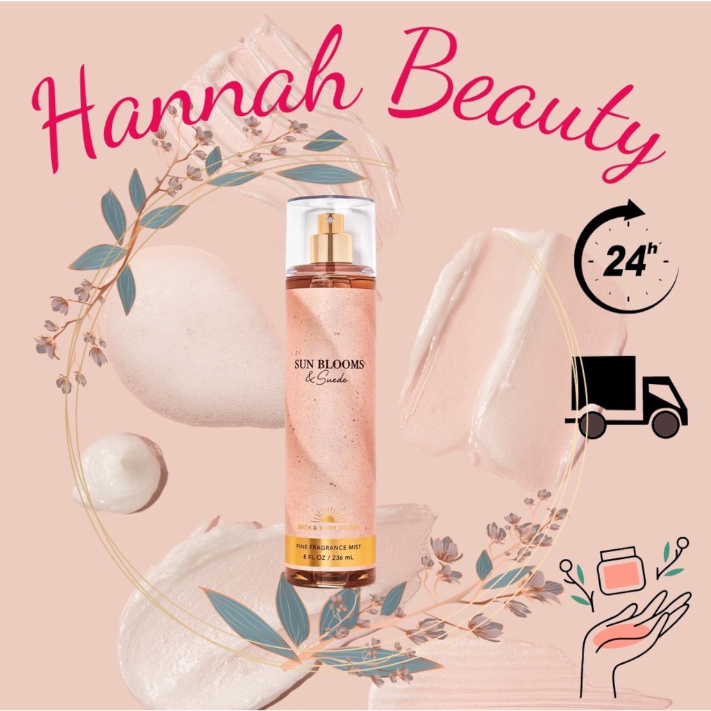 Xịt Thơm Toàn Thân SUN BLOOMS & SUEDE BODY MIST