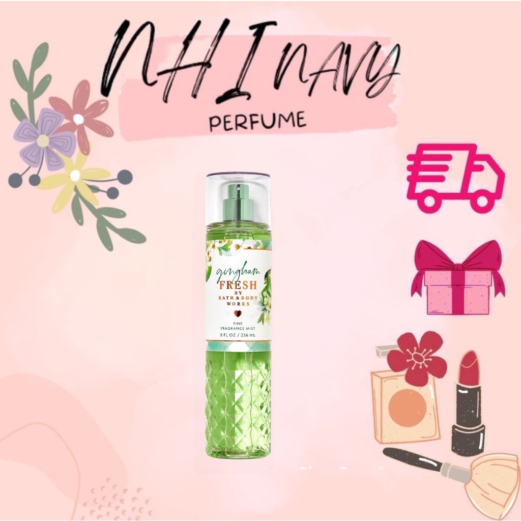 [NEW] XỊT THƠM TOÀN THÂN MÙI GINGHAM FRESH BODYMIST