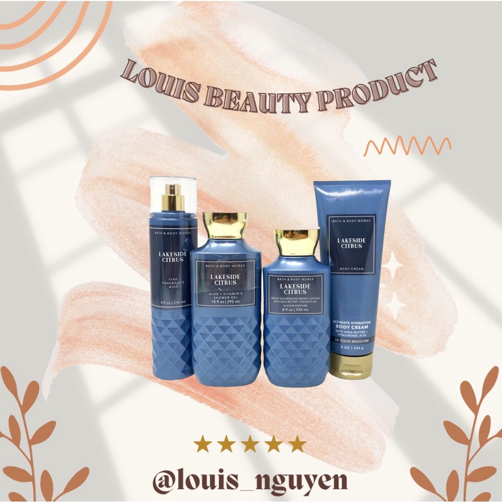 Xịt Thơm Toàn Thân LAKESIDE CITRUS Body Mist