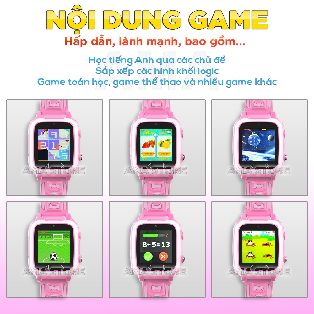 Đồng hồ Thông minh 25 GAME Y8S có thể Gắn thẻ nhớ 32G Nghe nhạc Lắp Sim gọi Điện thoại không cần App Quản lý | BigBuy360 - bigbuy360.vn