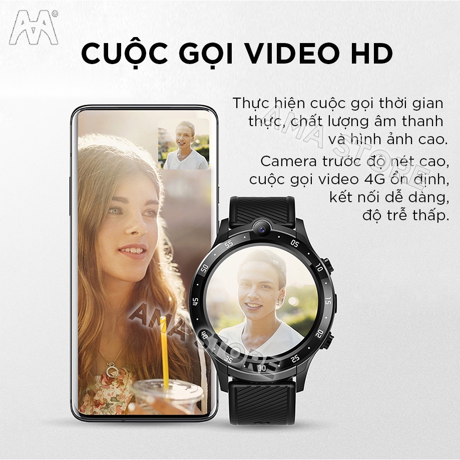 Đồng hồ Thông minh Cao cấp Đa chức năng Cho Học sinh, Sinh viên, Người lớn Model AMA Watch Y33H - Hàng nhập khẩu | BigBuy360 - bigbuy360.vn