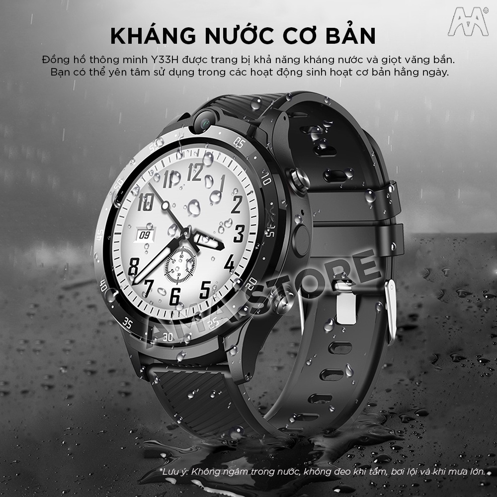 Đồng hồ Thông minh Cao cấp Đa chức năng Cho Học sinh, Sinh viên, Người lớn Model AMA Watch Y33H - Hàng nhập khẩu | BigBuy360 - bigbuy360.vn