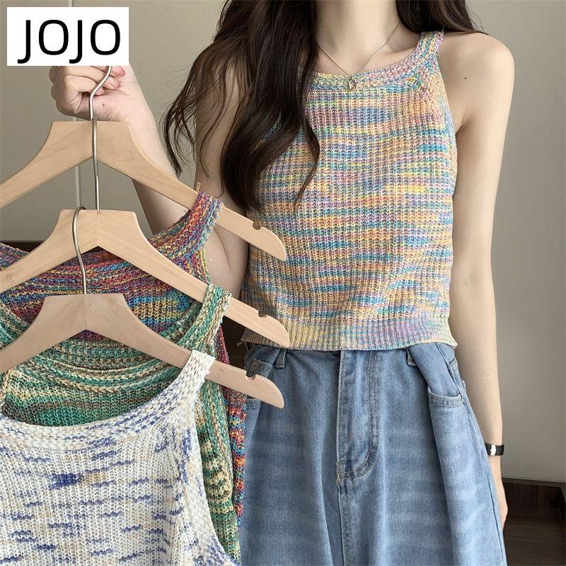 Áo Dệt Kim Hai Dây Thời Trang Mùa Hè Dành Cho Nữ