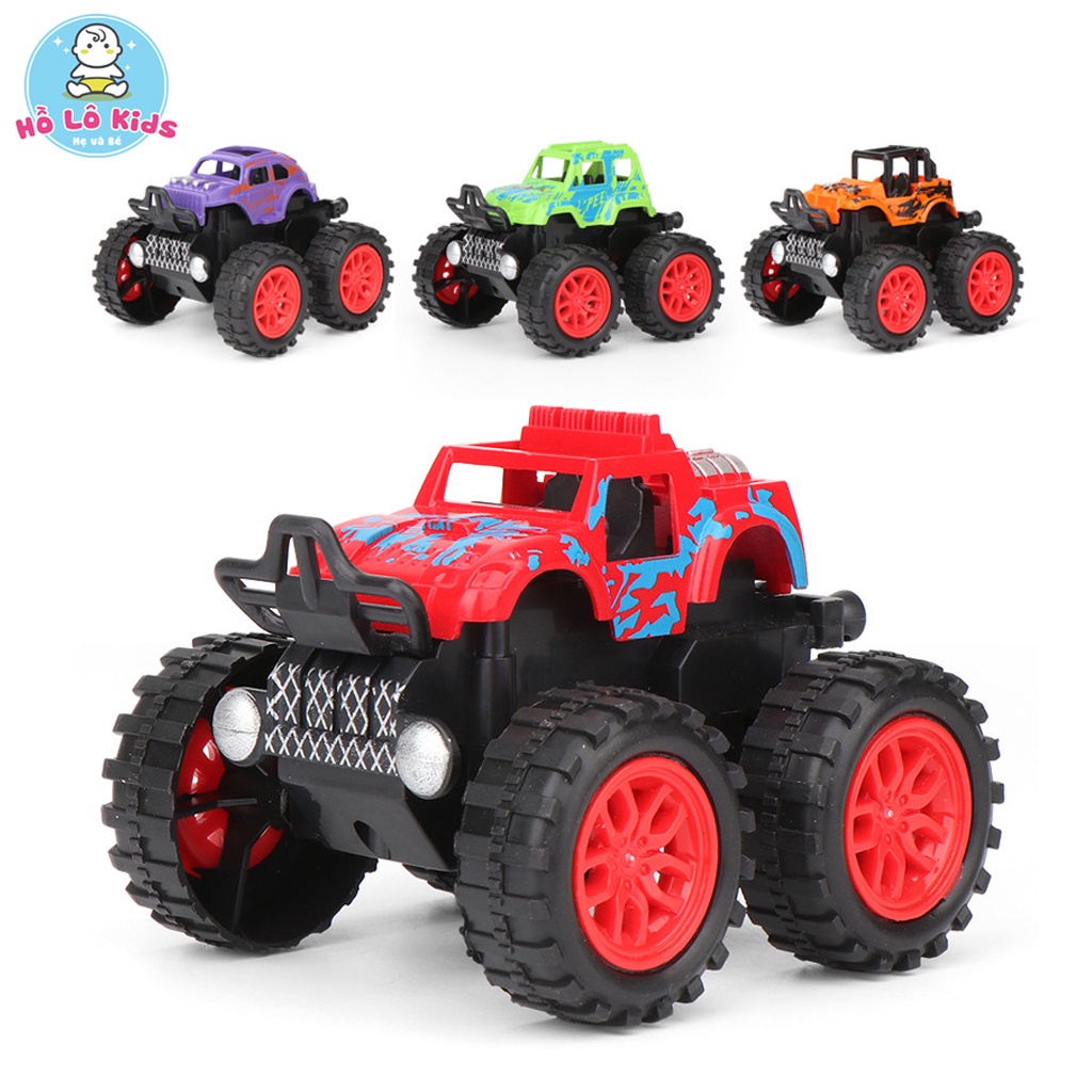 Xe ô tô địa hình quán tính chạy bánh đà không cần pin siêu khỏe - có giảm sóc xịn xò