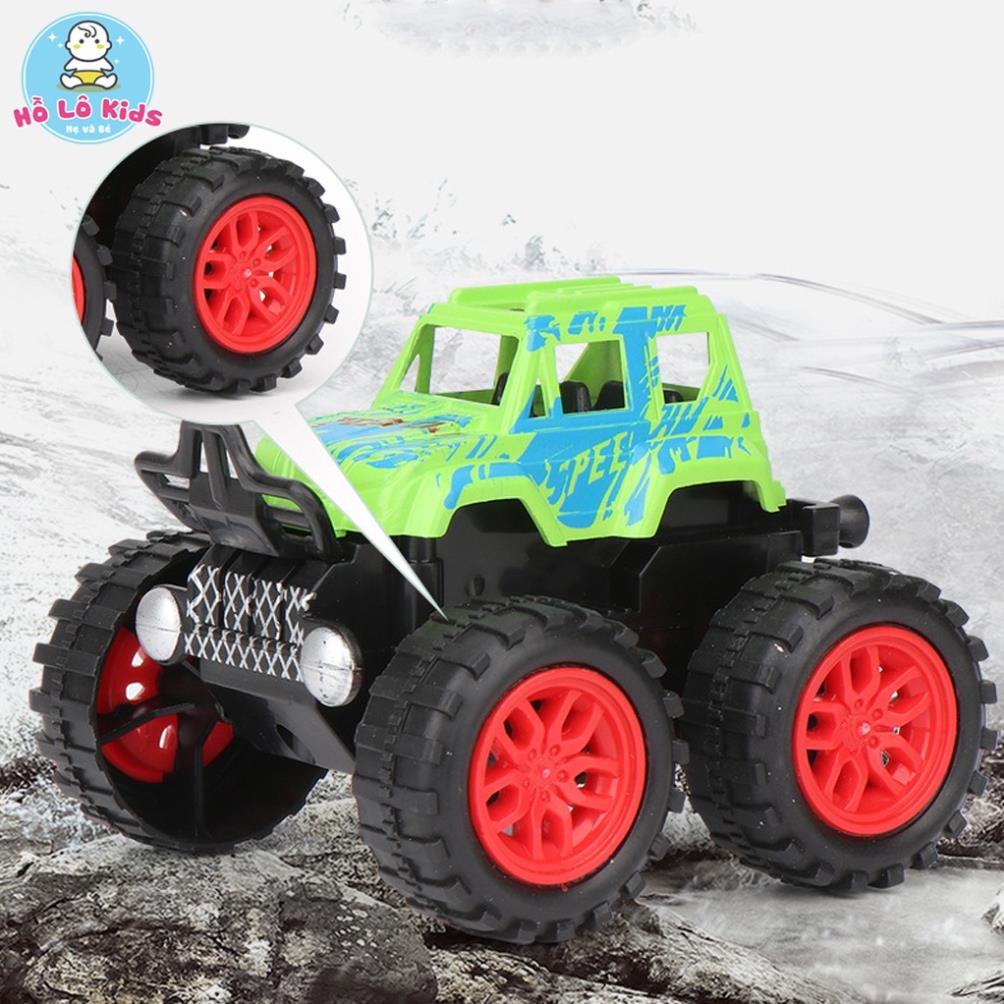 Xe ô tô địa hình quán tính chạy bánh đà không cần pin siêu khỏe - có giảm sóc xịn xò