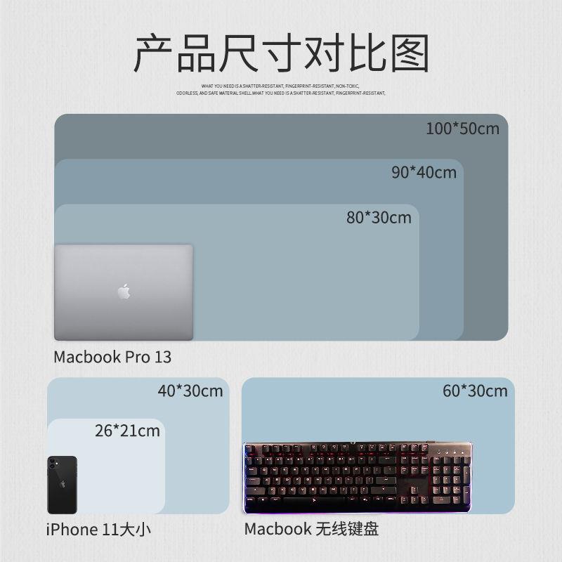 Tấm Lót Chuột Và Bàn Phím Máy Tính In Hình Gấu / Dâu Tây Dễ Thương