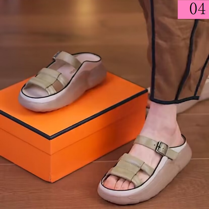 Dép Sandal Đế Dày Chống Trượt Thời Trang Mùa Hè Dành Cho Nữ