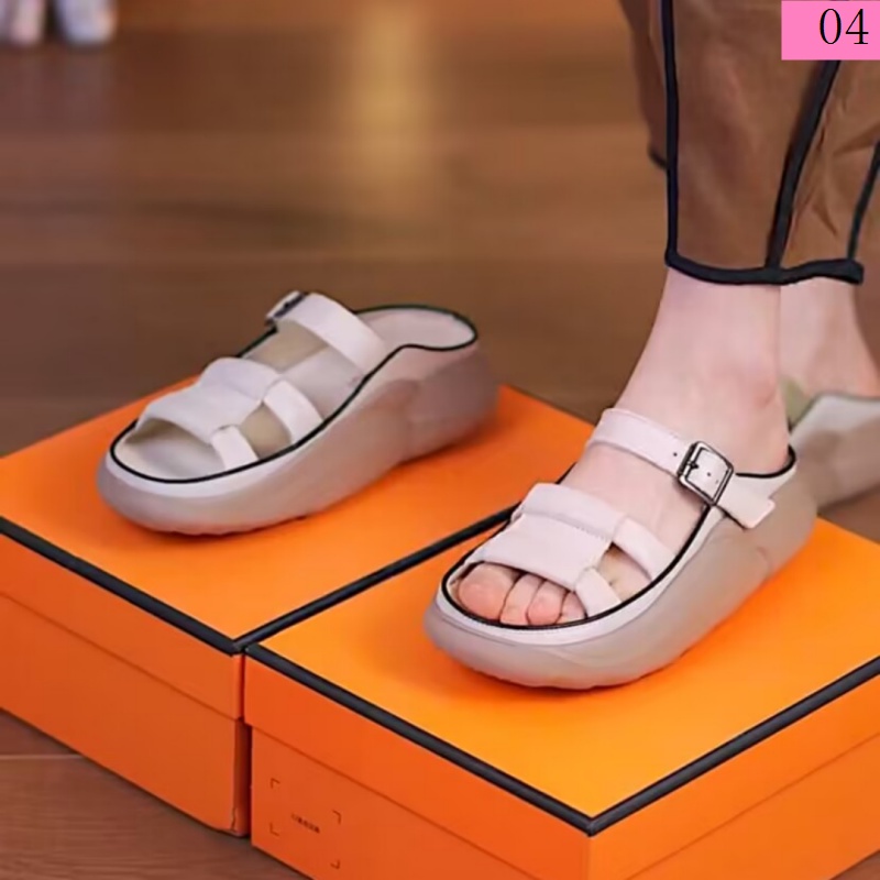 Dép Sandal Đế Dày Chống Trượt Thời Trang Mùa Hè Dành Cho Nữ