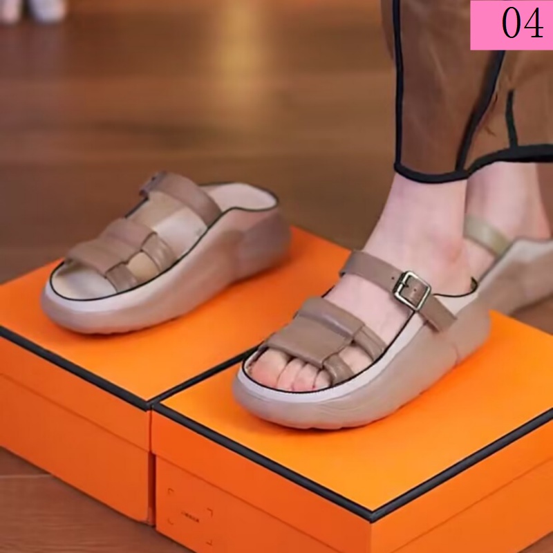 Dép Sandal Đế Dày Chống Trượt Thời Trang Mùa Hè Dành Cho Nữ