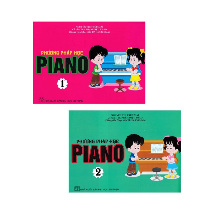 Sách - Combo Phương pháp học Piano ( bộ 2 cuốn)