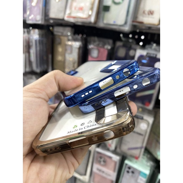 Ốp lưng Oppo Reno 7 4G/Reno 8 4G dẻo viền xi màu lưng trong có bảo vệ camera