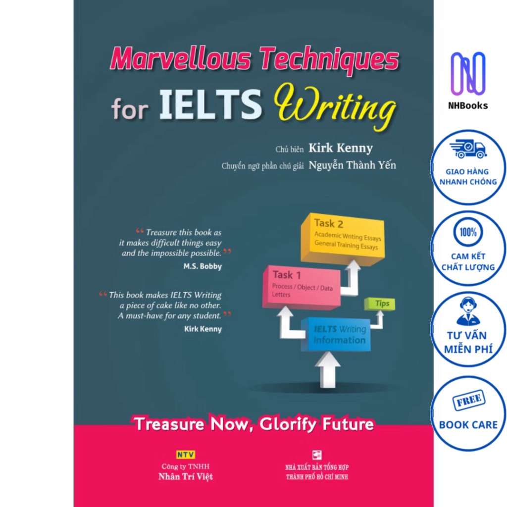 Sách - Marvellous Techniques For IELTS Writing - NHBOOK