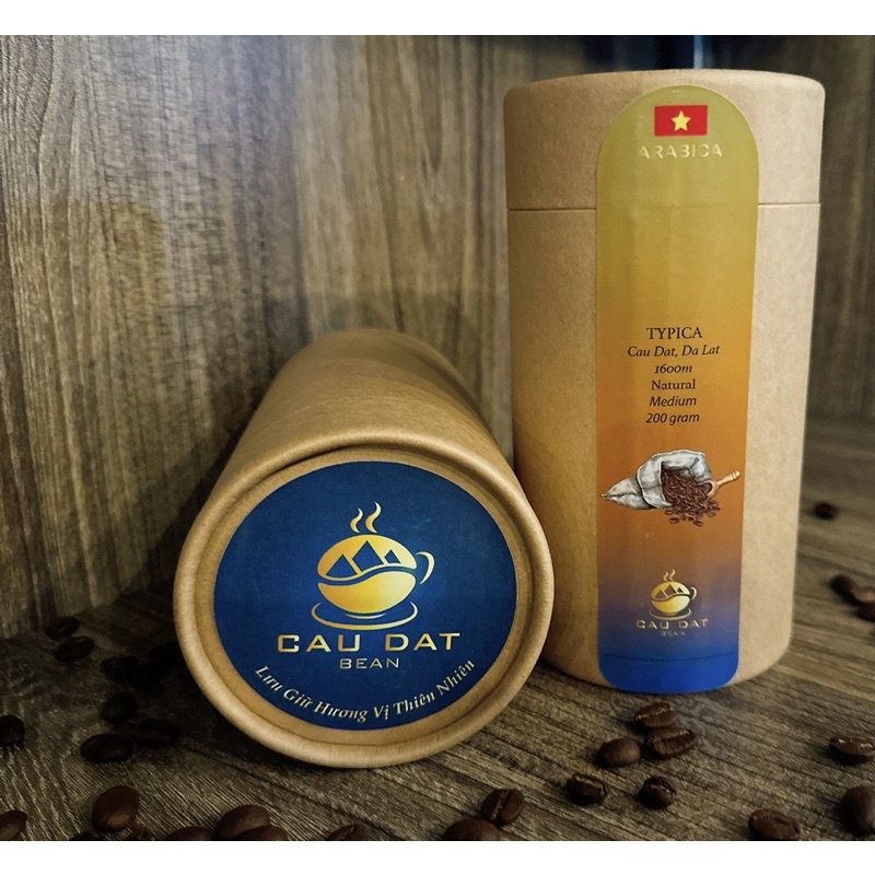 Cà phê hạt rang Typica Cầu Đất