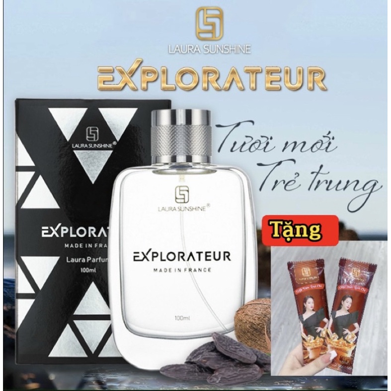 Nước hoa nam Laura Paris #4 Explorateur 100ml _Nhật Kim Anh
