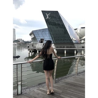 Đầm Body Con Hở Lưng Mùa Hè