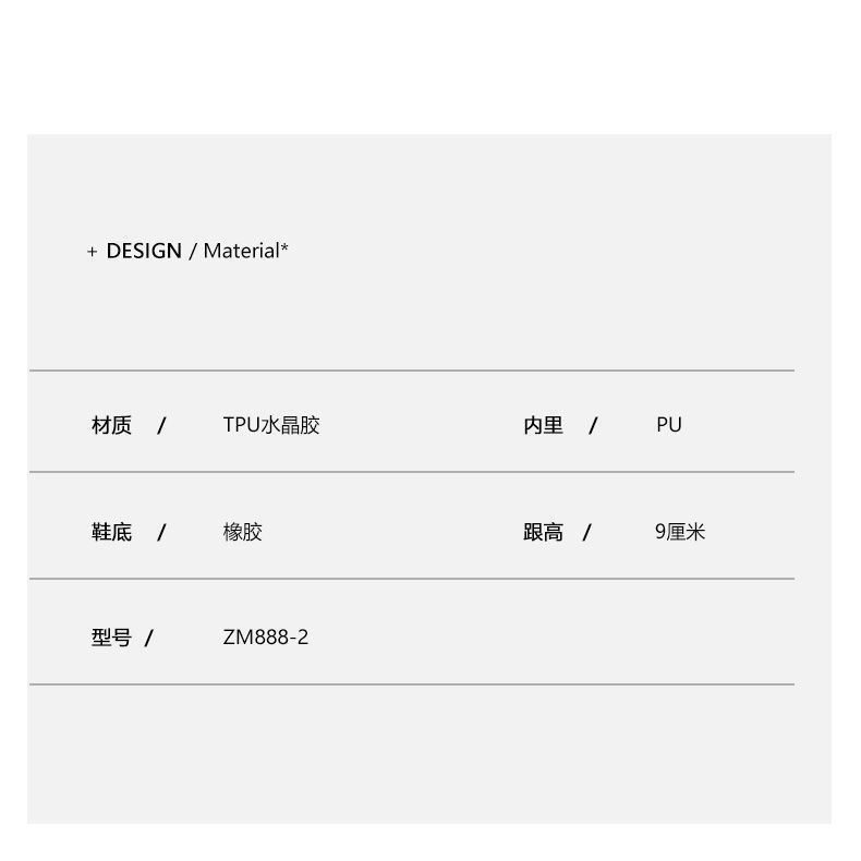 Dép Cao Gót 9CM Quai Ngang Trong Suốt Đính Đá Thời Trang Mùa Hè Cho Nữ