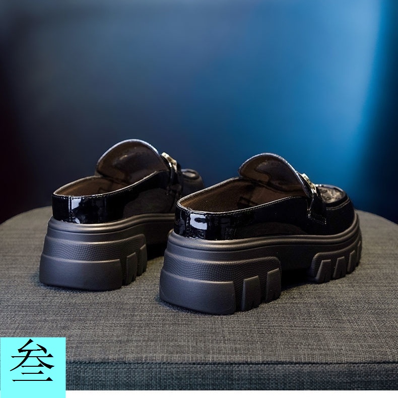 Dép Da Mềm Bít Mũi Chống Trượt Thời Trang Mùa Hè Cho Nữ