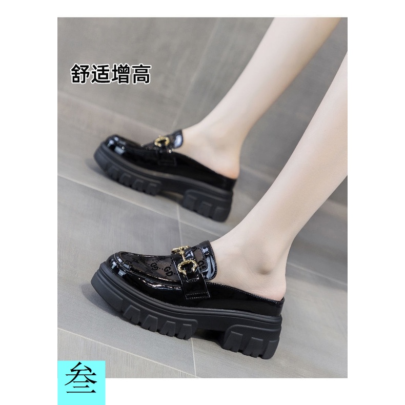 Dép Da Mềm Bít Mũi Chống Trượt Thời Trang Mùa Hè Cho Nữ