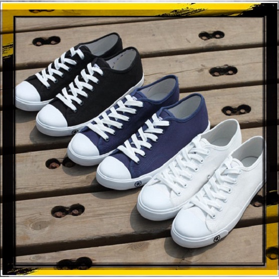 ♥ SHOES ♥ Giày thể thao sneaker G6 ( 3 mầu Đen Trắng Xanh ) chất vải mềm đi êm chân dễ lau chùi dễ bảo quản xả kho