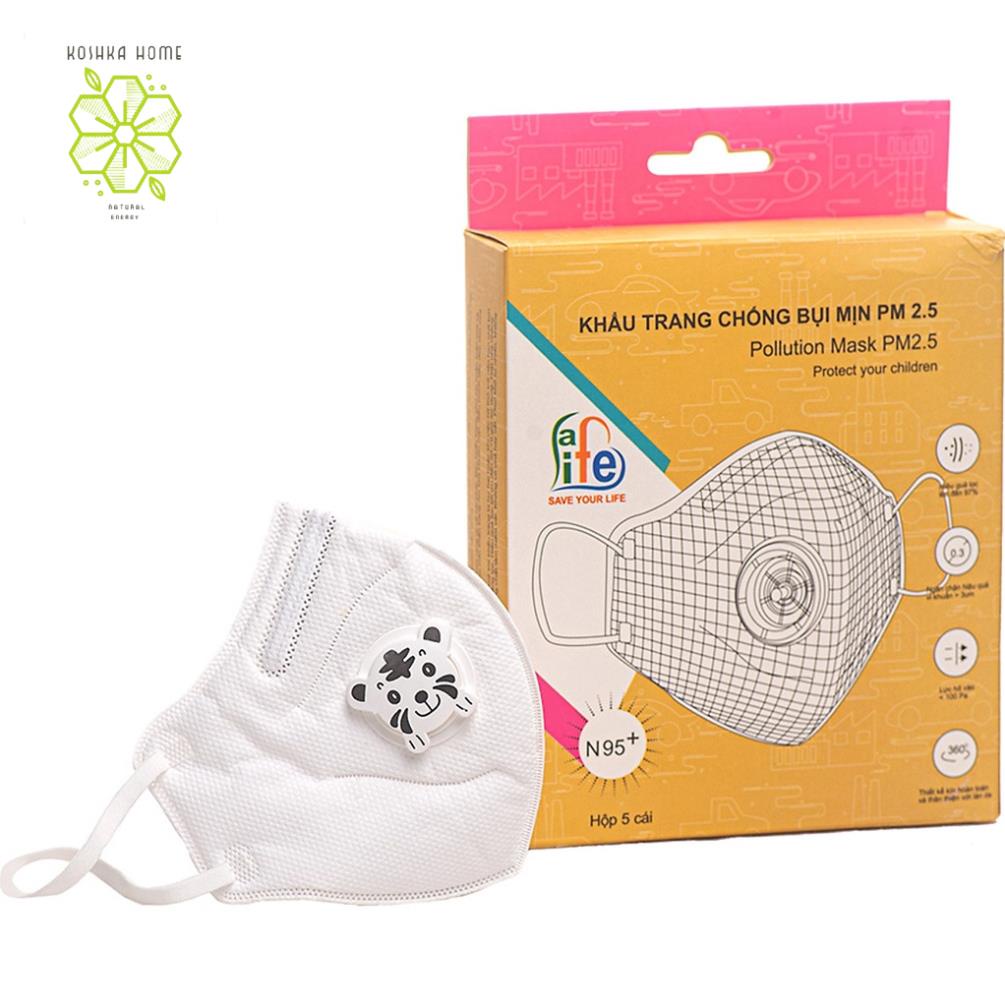 Khẩu trang chống bụi mịn PM2.5 cho trẻ em
