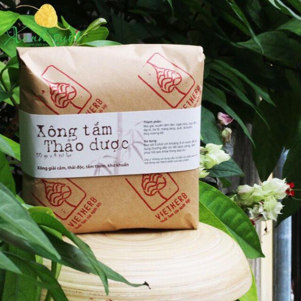 Xông tắm thảo dược VietHerb giúp xông giải cảm, phục hồi sức khỏe, làm sạch và làm thơm cơ thể