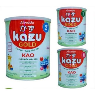 Sữa kazu gold kao số 0+ 1+ 2+ 810g