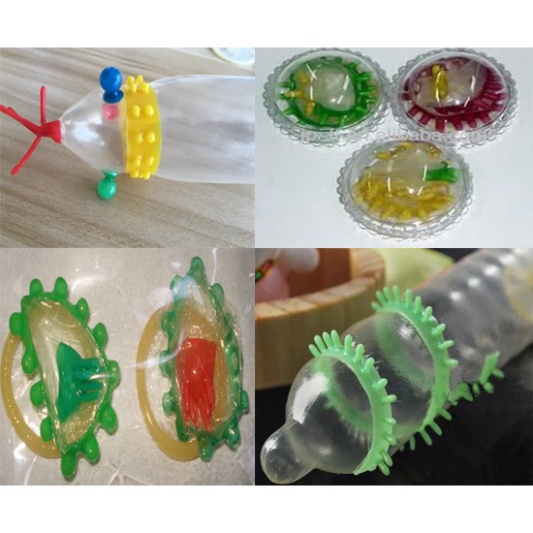 Bao Cao Su Supper Gold, BCS Siêu Gai Dài, Tăng Cảm Giác, Kéo Dài Thời Gian lâu hơn.