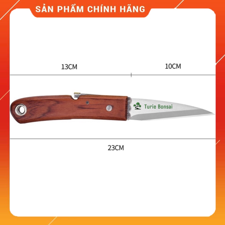 Dao ghép cây cán gỗ gấp gọnĐài Loan