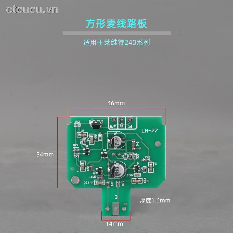 Bảng Mạch Micro U87 103 107 240 48V Thay Thế Chuyên Dụng