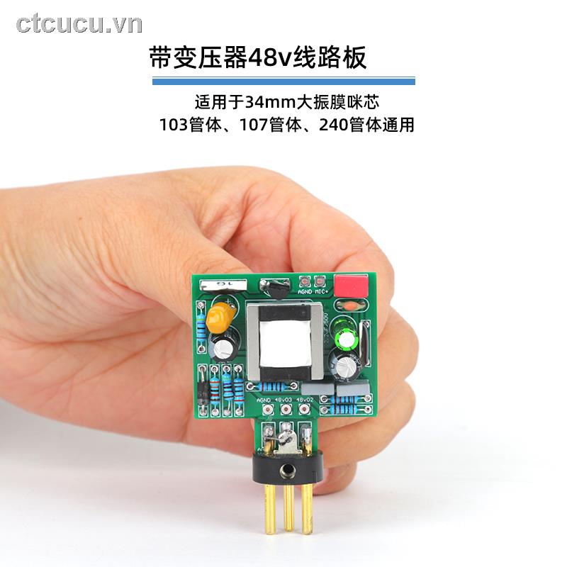 Bảng Mạch Micro U87 103 107 240 48V Thay Thế Chuyên Dụng