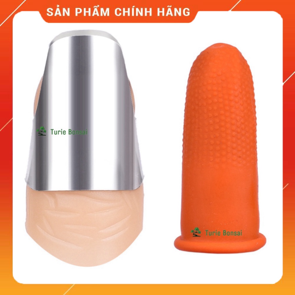 Bộ móng tay ngắt rau hái rau thu hoạch mùa màng bảo vệ ngón tay