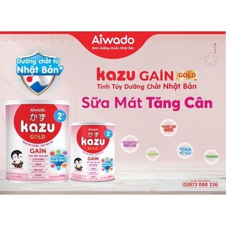 Sữa bột Kazu Gold Gain 1+ 810g (date mới)