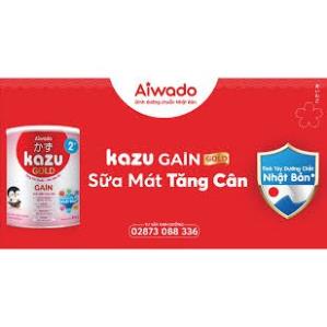 Combo 2 thùng Sữa Kazu gold Gain Pha sẵn 110ml 48 hộp