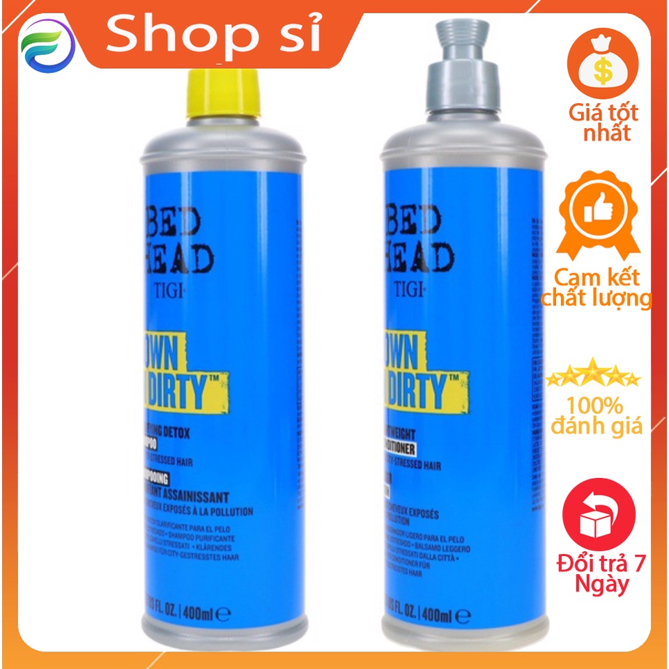 GỘI XẢ TIGI DÀNH CHO TÓC DẦU (400ML*2)