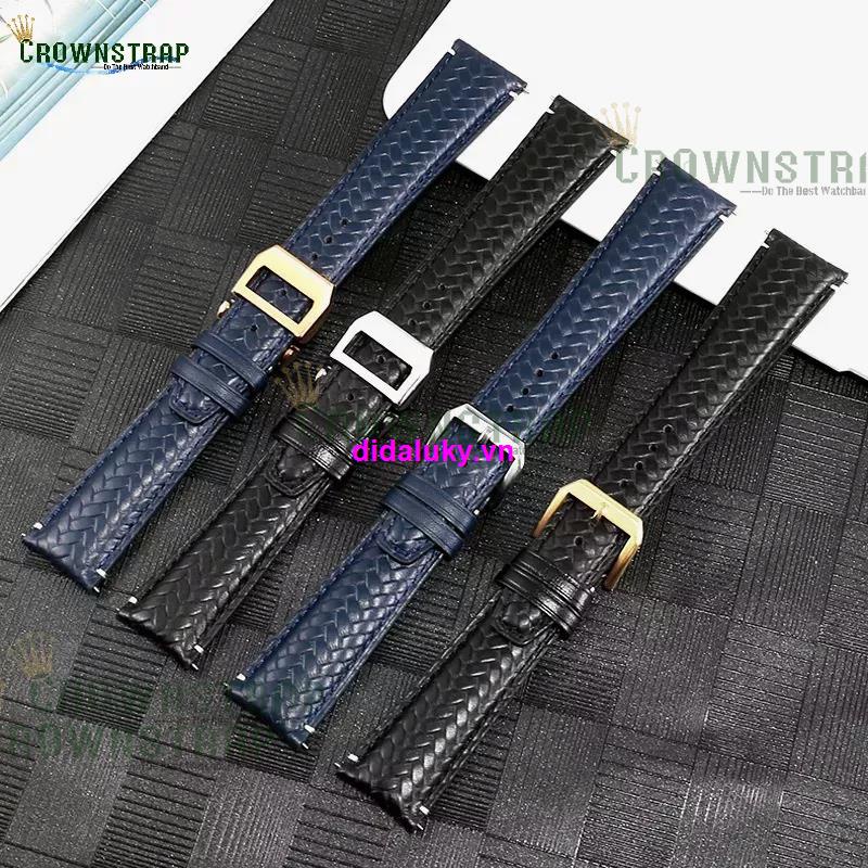 Dây Da Thay Thế Cho Đồng Hồ Đeo Tay Bồ Đào Nha 20mm 22mm344205 Iw Iw Iw503312 Iw Iw Iw500713 Dây Đeo Đồng Hồ 044 Mẫu 044