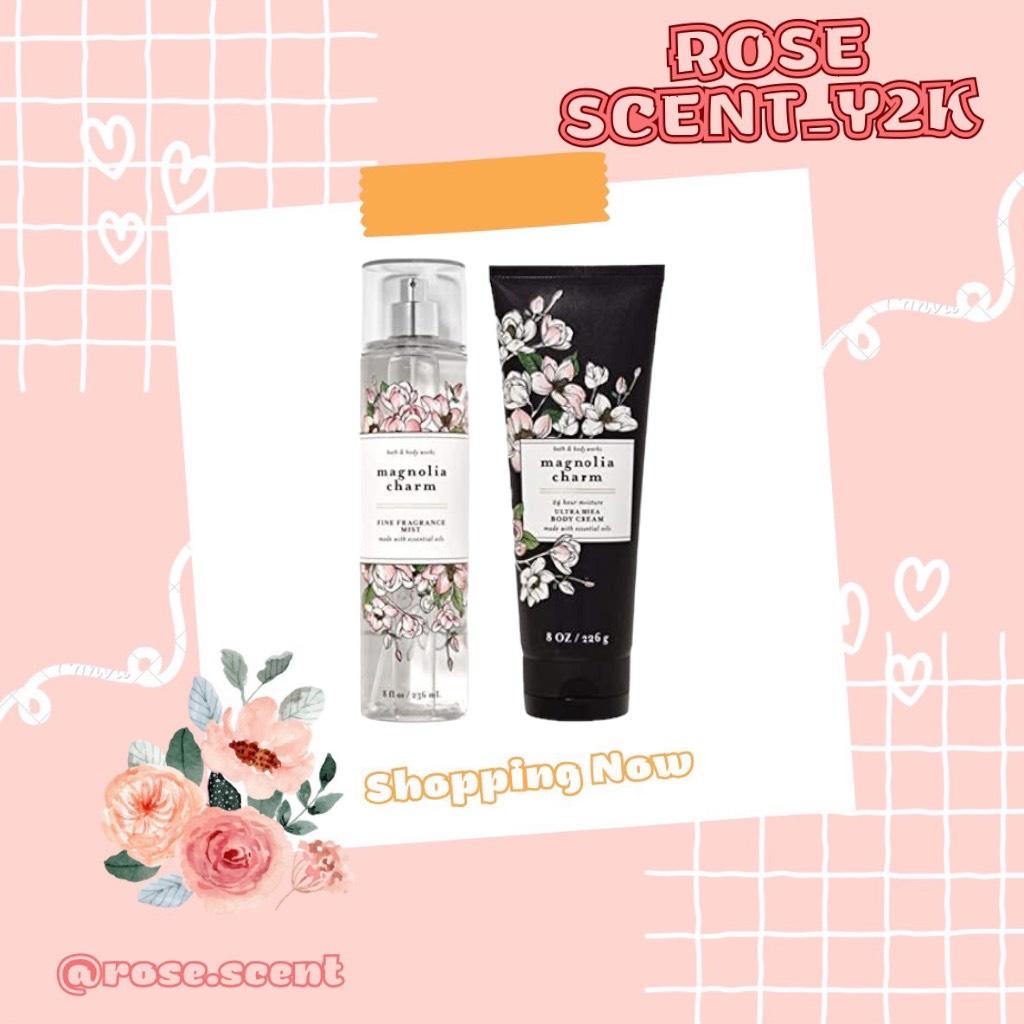 Xịt thơm toàn thân Bodymist Bath & Body Works mùi Magnolia Charm