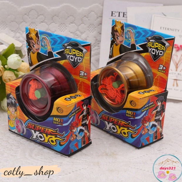 Đồ chơi YOYO spiderman linh thú sắt cho bé, đồ giải trí yo kwon do, giao mẫu ngẫu nhiên