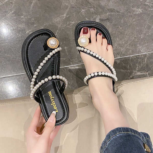 Dép kẹp đế cao dép lê nữ kim cương nước 2023 mới dép đế dày