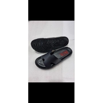 Dép Nam- màu nâu  Quai ngang chữ H Da Bò Cao Cấp Mã Số B8